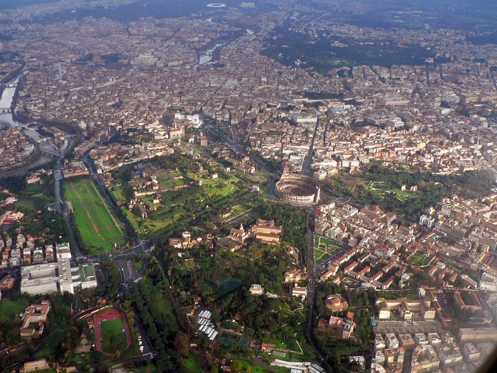 Roma vista della città